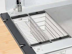 Shallow Mesh Tray Half Unit