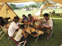 Single Action Low Table Bamboo - Renewed