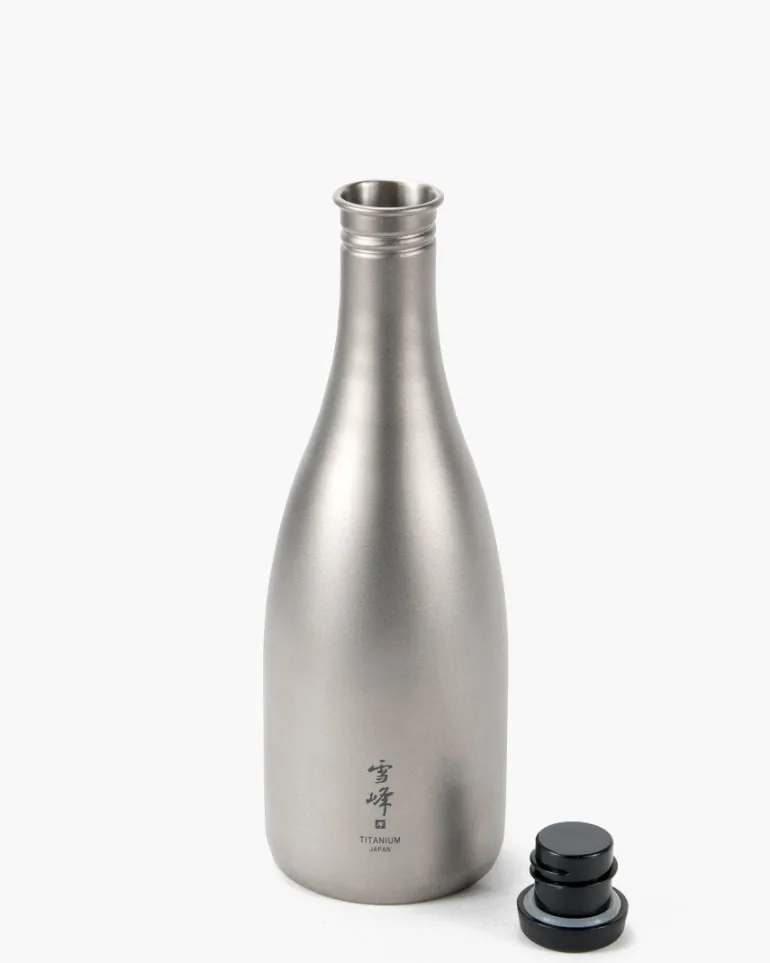 Titanium Sake Bottle